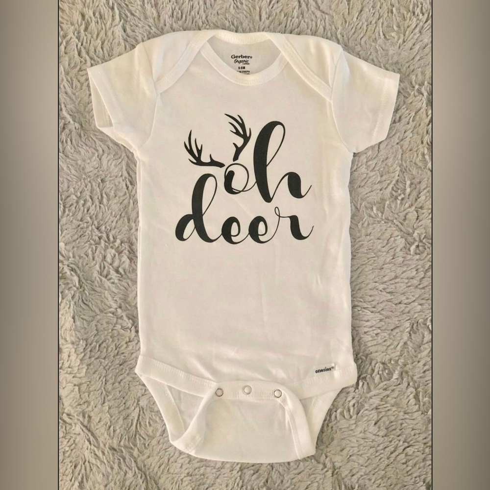 Infant “Oh Deer” Onesie (Multiple Sizes Availa…